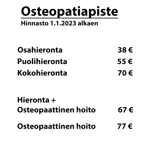 osteopatiapiste-hinnasto